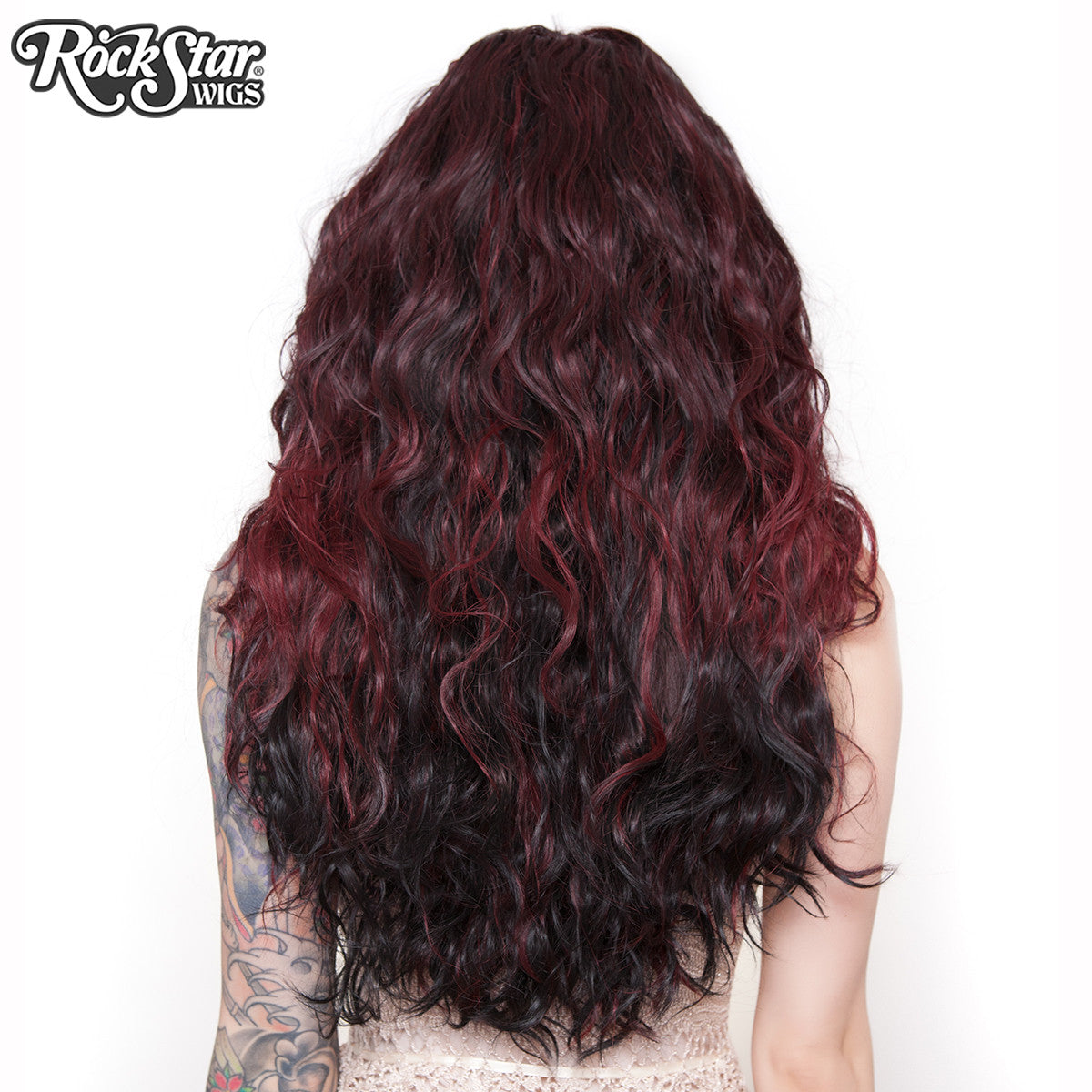 Lace Front Malibu - Black Burgundy -00725