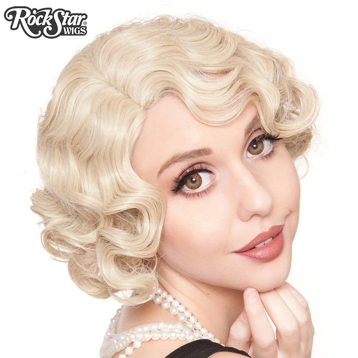 Blonde 1920s clearance wig