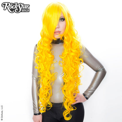 Cosplay Wigs USA™ <br> Curly 90cm/36" - Yellow -00378