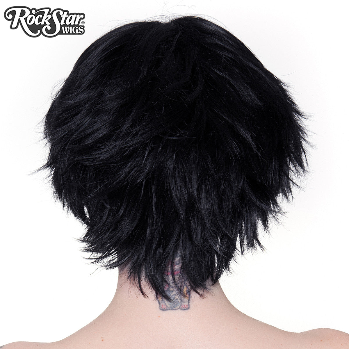 Cosplay Wigs USA™ <br> Boy Cut Short - Black -00258