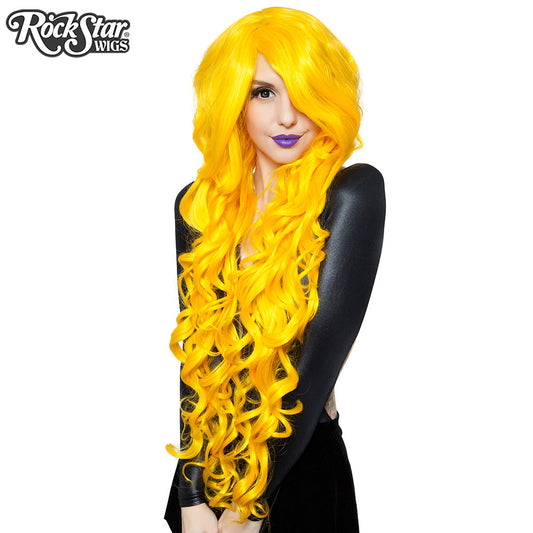 Cosplay Wigs USA™ <br> Curly 90cm/36" - Yellow -00378