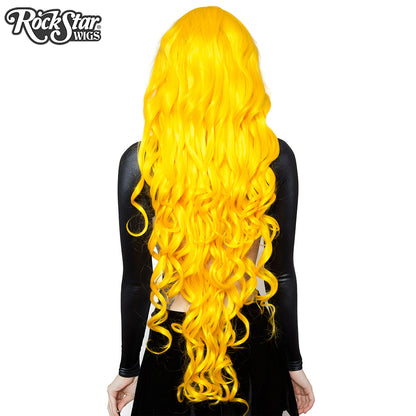 Cosplay Wigs USA™ <br> Curly 90cm/36" - Yellow -00378