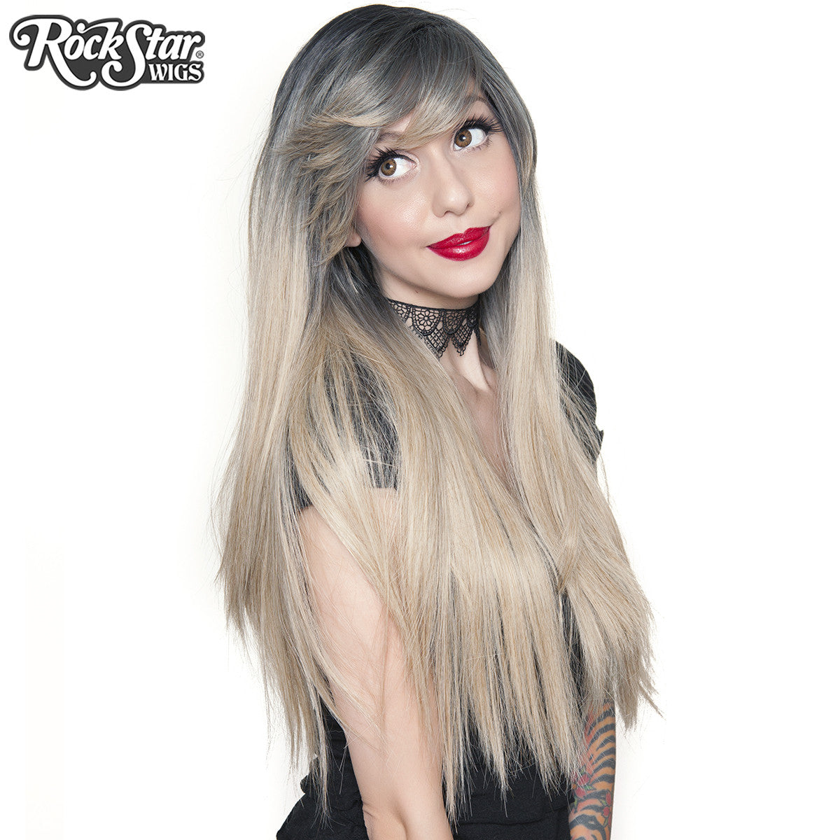 RockStar Wigs®  Bella Dark Root™ Collection - Blonde Mix  -00318