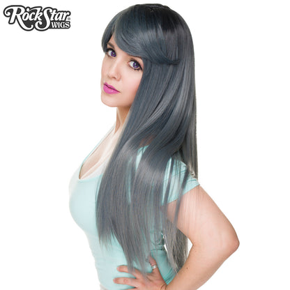 RockStar Wigs®  Bella Dark Root™ Collection - Dark Grey Pewter -00821