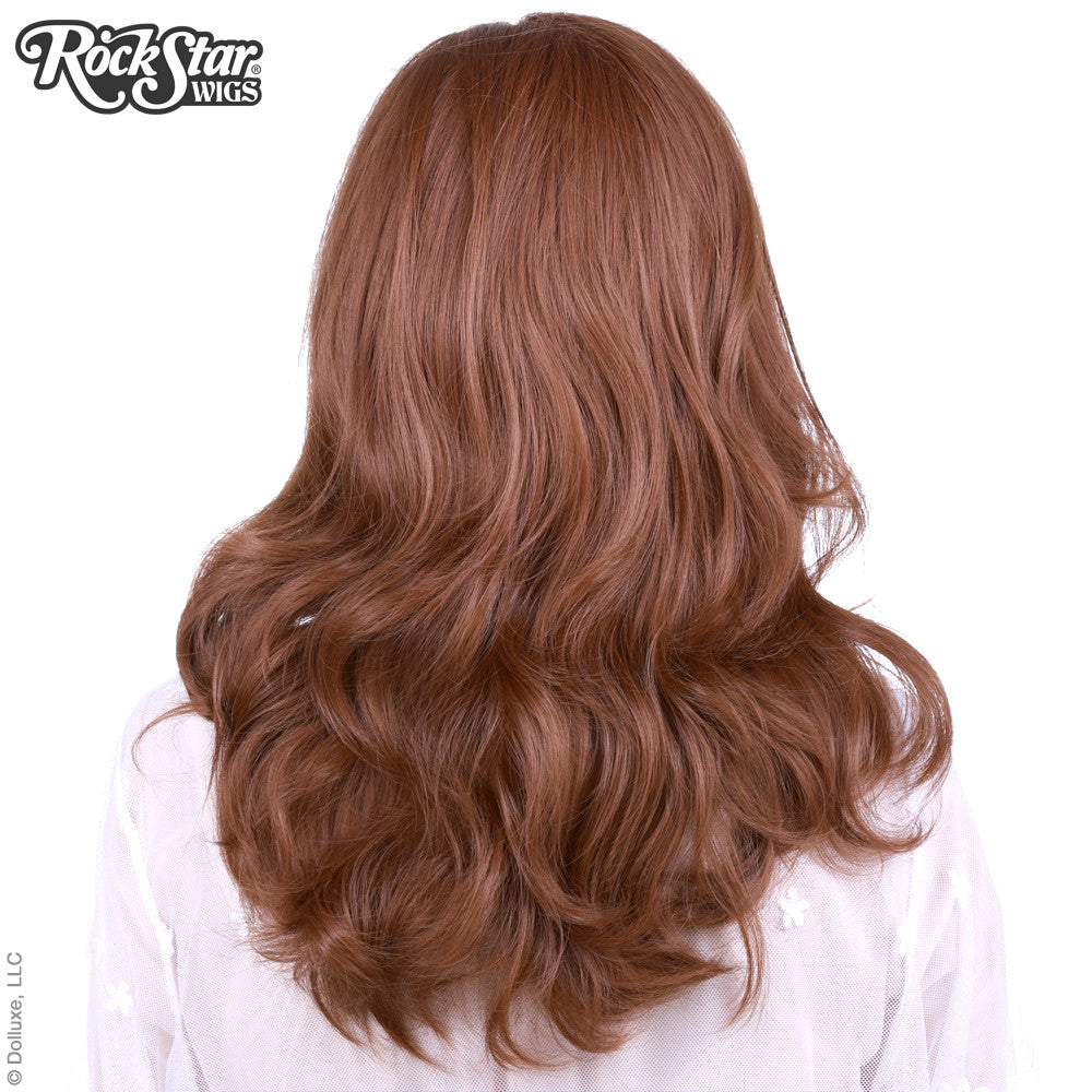 Lace Front Long Sleek Bob - Medium Brown Blend - 00764