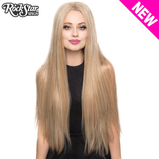 Lace Front Yaki Straight 32" - Blonde Mix -00815