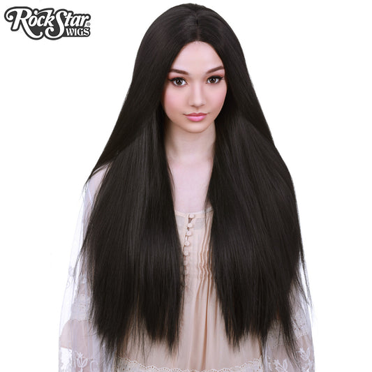 Lace Front Yaki Straight 32" - Black- 00591