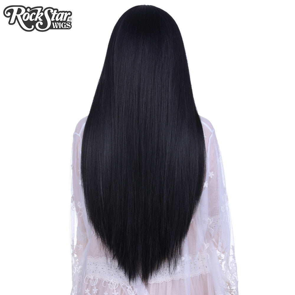 Lace Front Yaki Straight 32" - Black- 00591