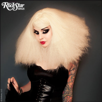 RockStar Wigs® <br> Dynamite™ Collection - Platinum Blonde Blast- 00168