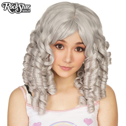 Gothic Lolita Wigs® <br> Ringlet Redux™ Collection - Silver -00379